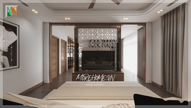 Cửa gỗ đẹp cung cấp cho gia đình một không gian riêng tư và làm cho nó trở nên sang trọng.